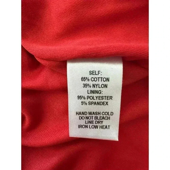 LULUS Women's Red Pearson Lace Short Sleeve Sheath Dress Medium Formal Cocktail - Picture 6 of 7